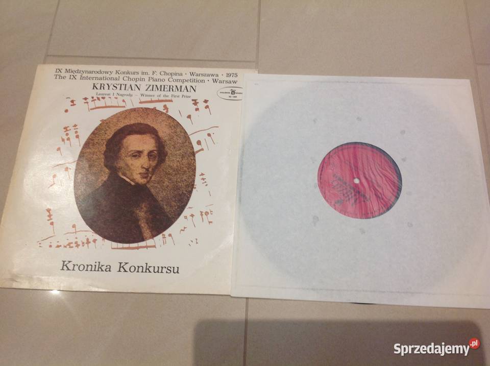 Płyta Fryderyk Chopin Kronika Konkursu Krystian Dom i Ogród Nowa Sól
