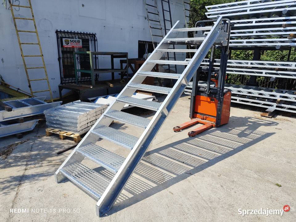 Schody metalowe wema wejście na 225 11 stopni Elżbieta