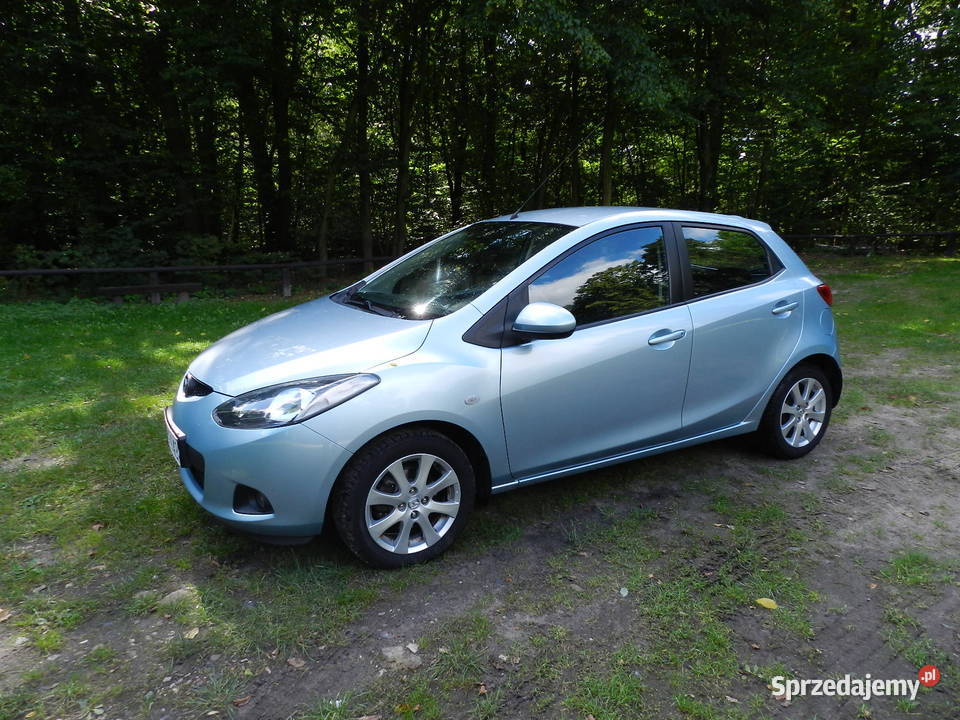 Mazda 2 II W pełni SERWISOWANA nie pordzewiała wielkopolskie Puszczykowo