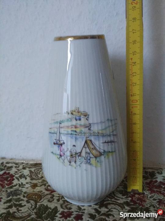 Porcelana wazon z historyjką