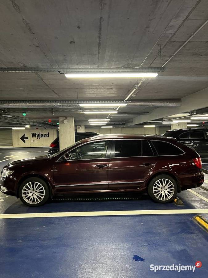 Skoda Superb II Kombi 20 TDI 170 4x4 Salon 1 skórzana tapicerka Lublin