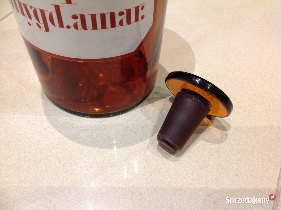 Stara Butelka Apteczna Szkło Rwaniec Sygnowana lubuskie Nowa Sól