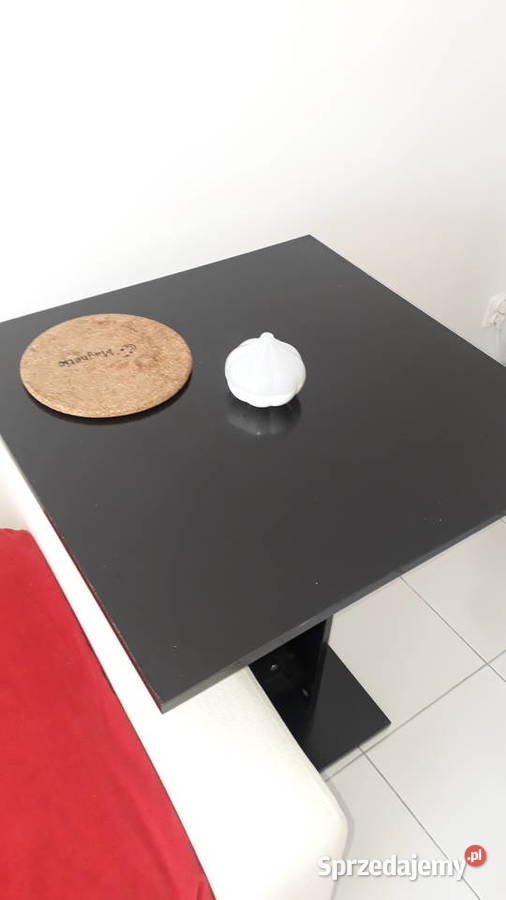 Stolik czarny 60x60x76 Dom i Ogród mazowieckie