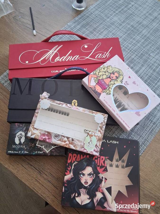 Rzęsy bondingowe plus akcesoria