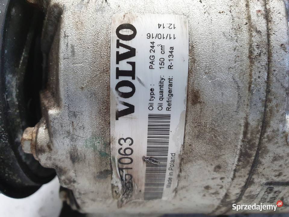 SPRĘŻARKA KLIMATYZACJI Volvo V70 III S80 II 24 Chełm sprzedam