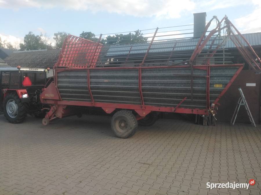 Przyczepa samozbierajaca KEMPER KSL280 Skaryszew