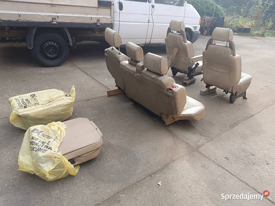 Fotele Skóra 7 osób Land Rover Discovery 2 II Rurzyca