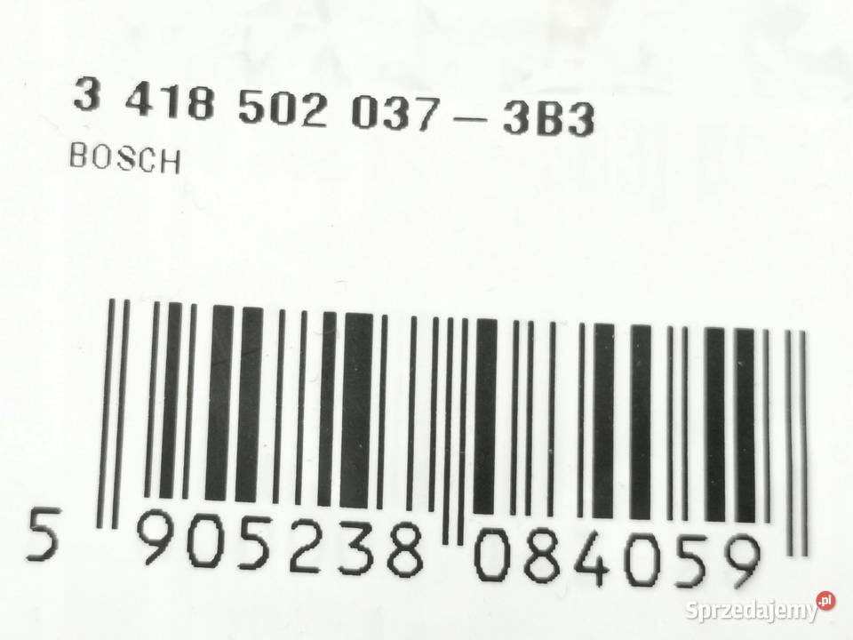 KOŃCÓWKA WTRYSKU WTRYSKIWACZA BOSCH 3 418 502 osobowe