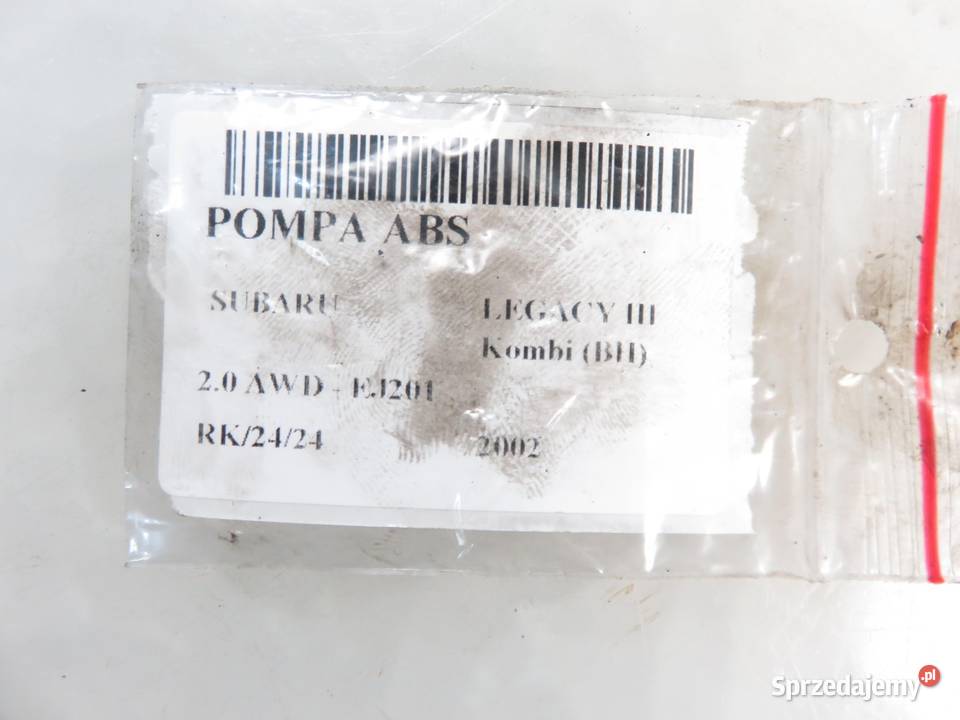 POMPA ABS SUBARU LEGACY III 27534AE051 małopolskie