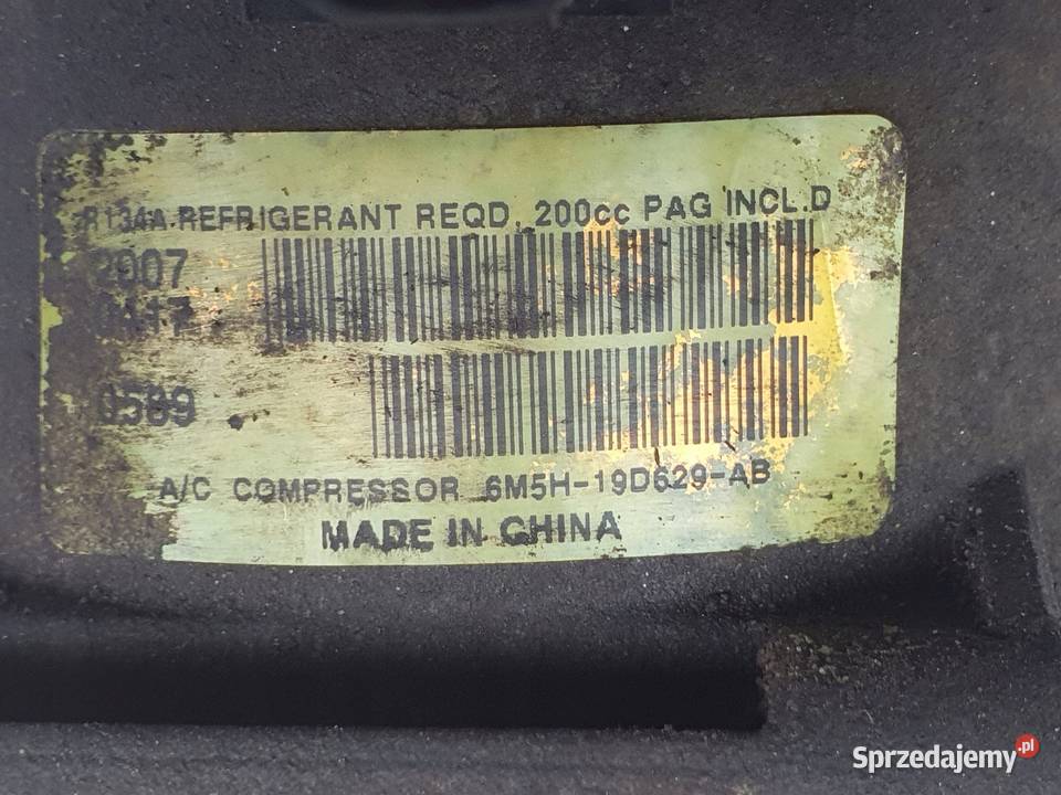 Volvo S40 II V50 18 16V SPRĘŻARKA KLIMATYZACJI Kompresory klimatyzacji Janów sprzedam