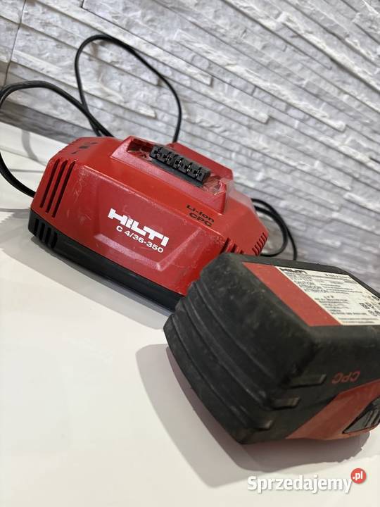 Sprzedam baterię plus ładowarka hilti Włocławek