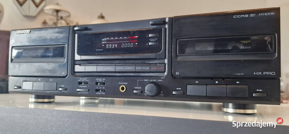 Magnetofon catette deck Kenwood KX W 4060 Międzychód