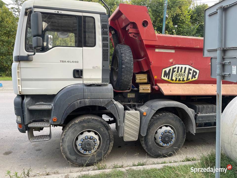 MAN TGA 41440 8x6 Meiller Wywrotka Pol Salon DMC 406000km Motoryzacja Brzesko