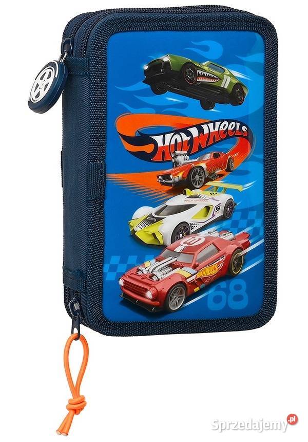Piórnik Hot Wheels z Wyposażeniem 2 Komory Mogilany sprzedam