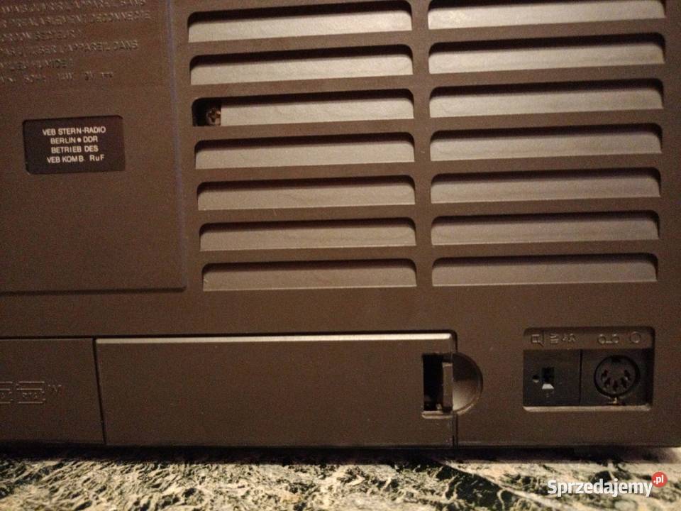 Zabytkowy Radio Magnetofon STERACORD KR650 RFT Drawski Młyn