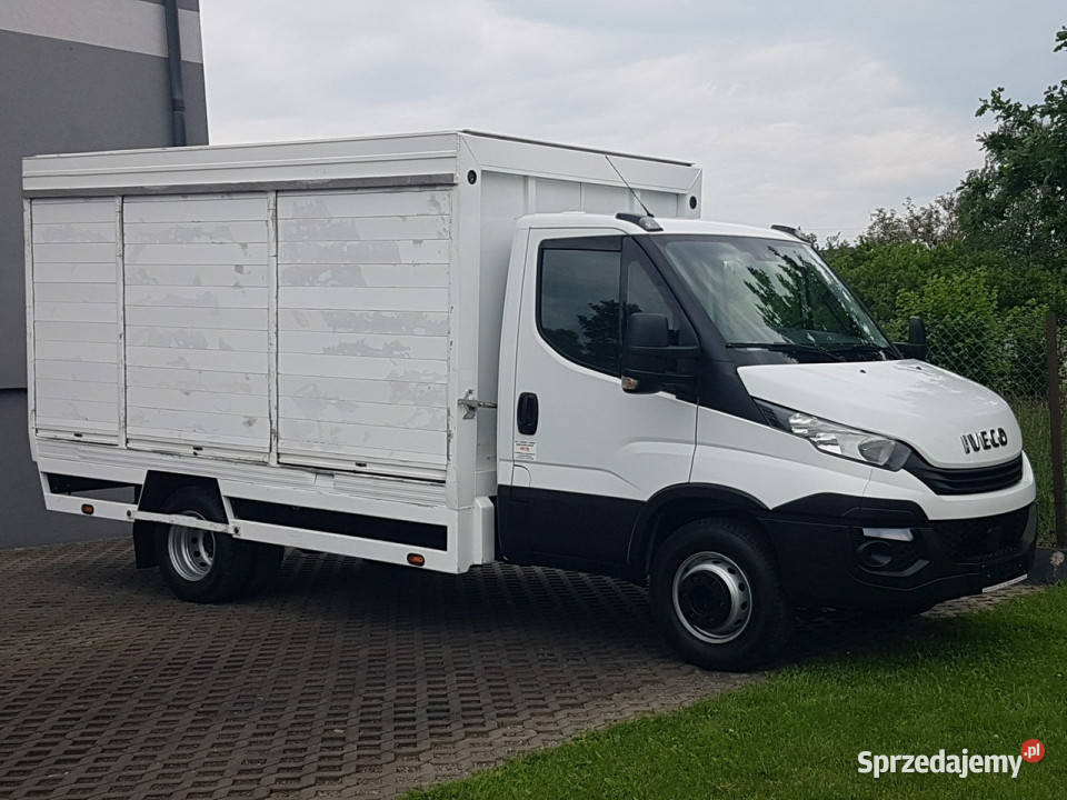 Iveco 70C18 KONTENER ROLETY BOK DO TRANSPORTU Poręba sprzedam