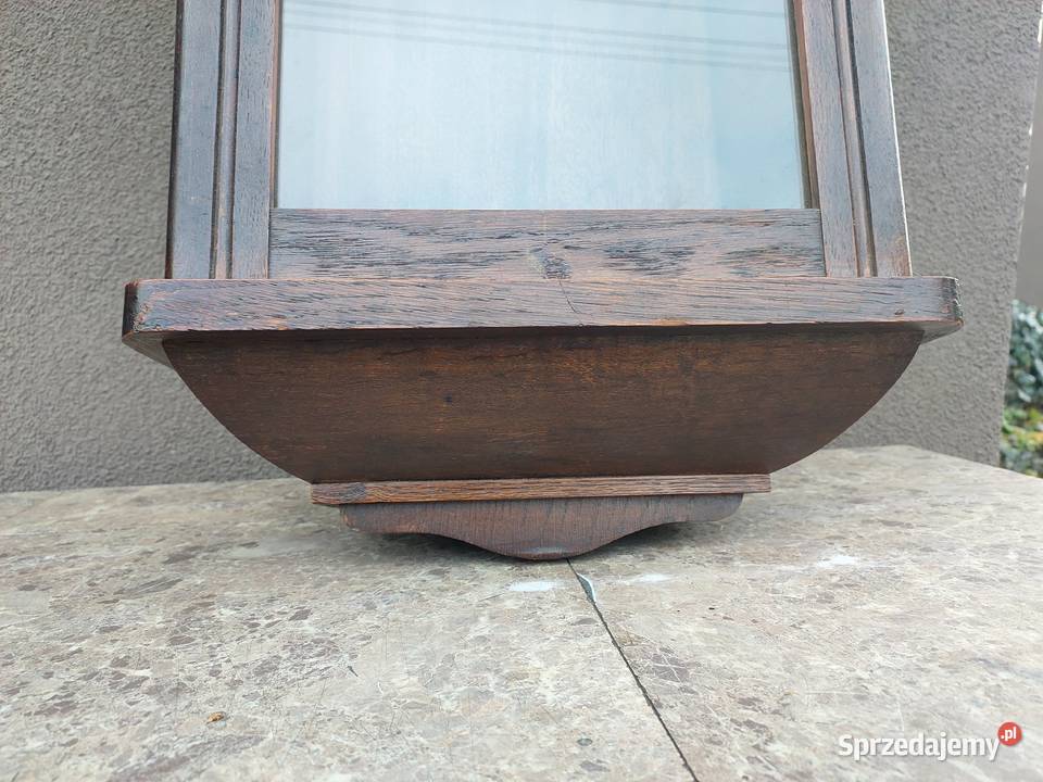 Szafka witrynka z obudowy starego zegara mocna Tczew