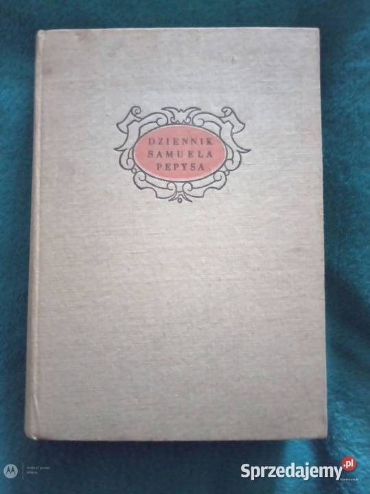 Sprzedam książkę Dziennik Samuela Pepysa