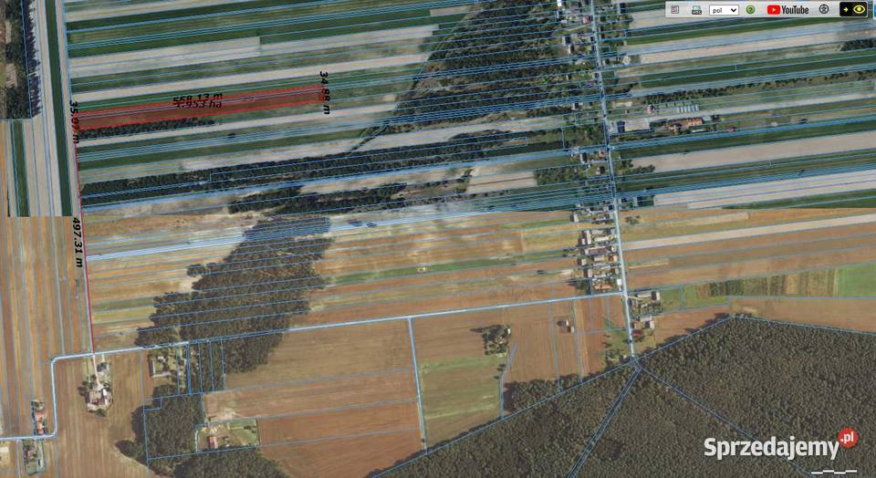 działka rolna o powierzchni 2 ha