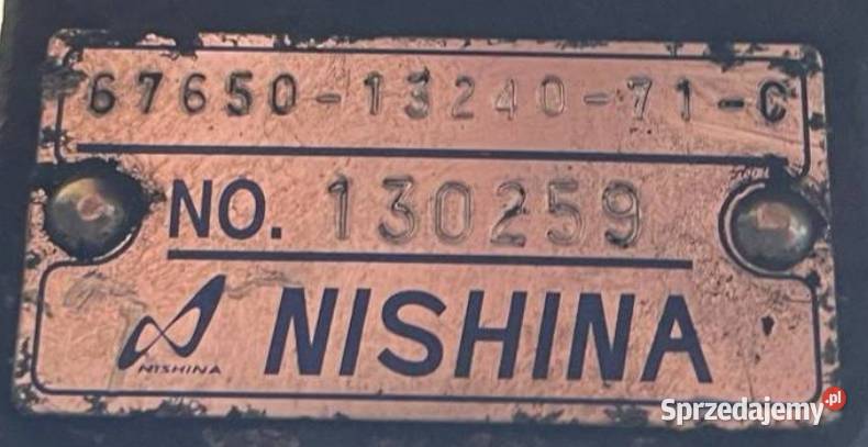 Nishina 676501324071C 6765013240 rozdzielacz wielkopolskie Poznań