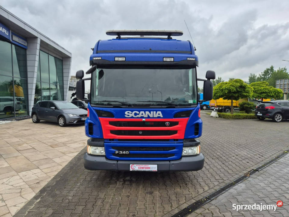 Scania P340 LB 6X2 ŚMIECIARKA 2 KOMORY JOAB Rok produkcji 2015 śląskie Łaziska Górne sprzedam