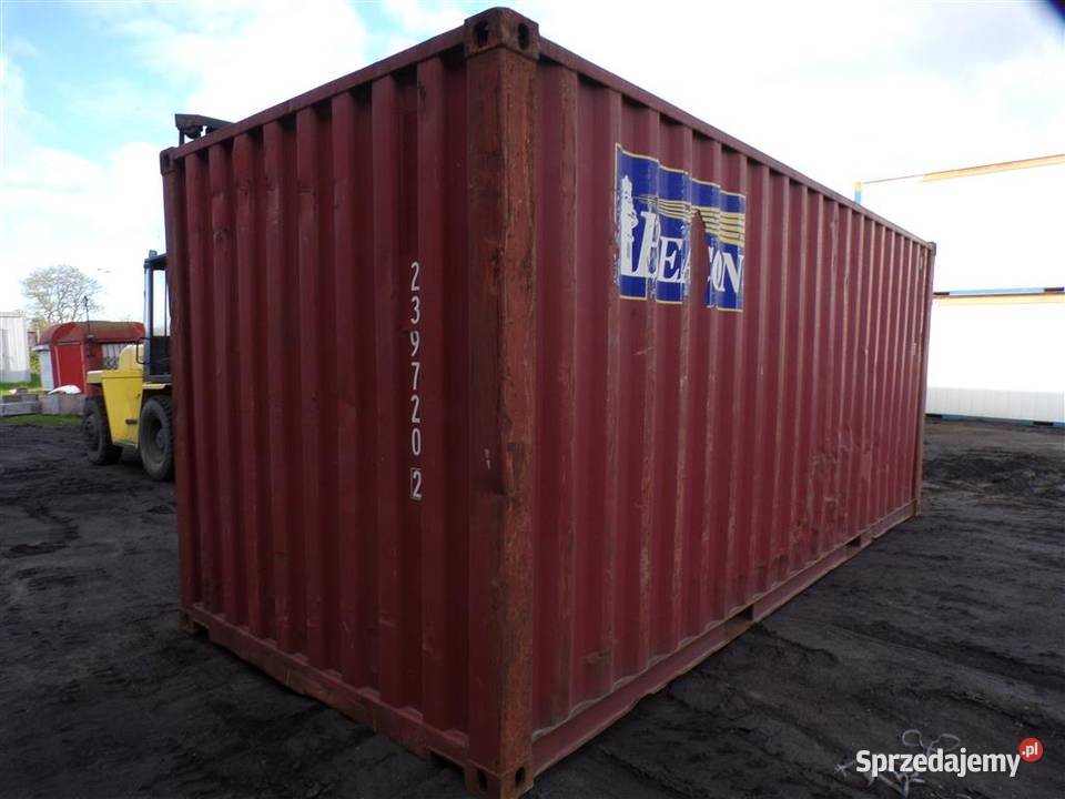 Kontener morski 20DV 6 metrowy transport HDS lubelskie Lublin