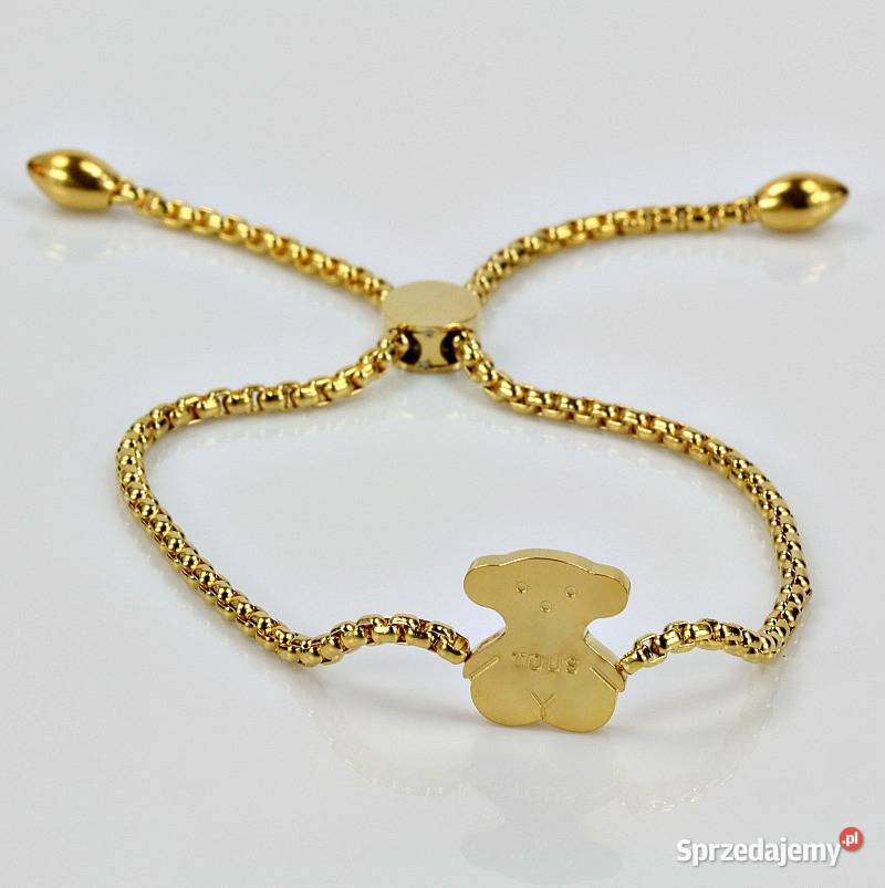 Bransoletka Tous Logo Nowość pozłacane Wrocław