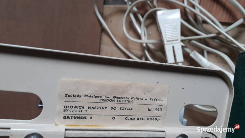 Maszyna do szycia Łucznik walizkowa akcesoriakpl Poznań sprzedam