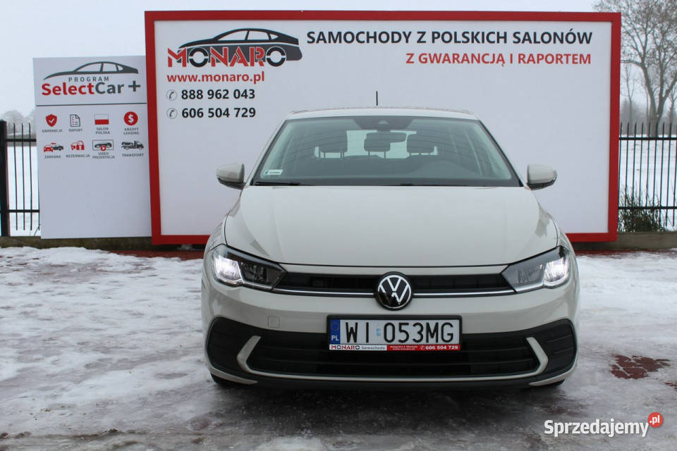 Volkswagen Polo 10 TSI 95 Salon Polska Serwis Włocławek
