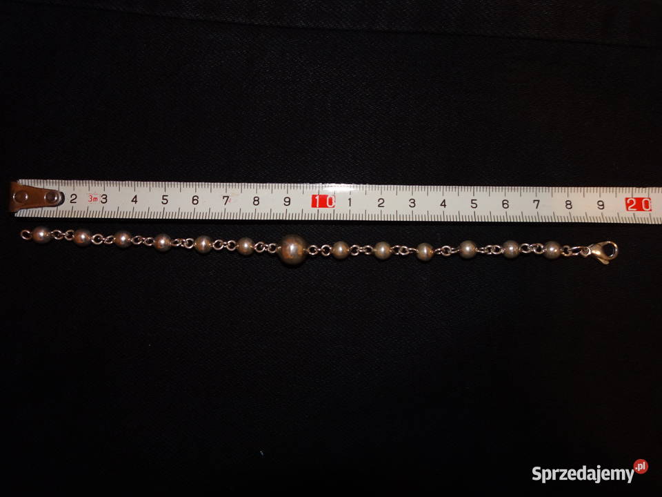 naszyjnik bransoleta kolczyki srebrne Warszawa