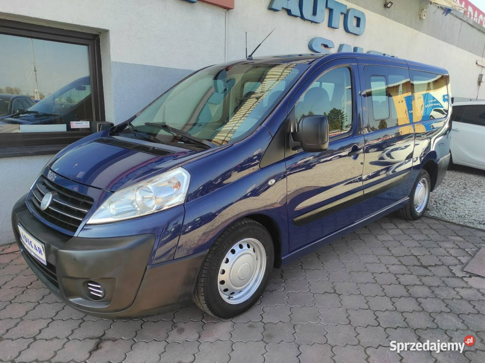 Fiat Scudo LONG 9foteli klimatyzacja 2 kpl opon śląskie Racibórz