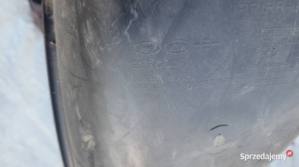 NADKOLE LEWE TYLNE TYŁ KIA CEED I HB 5D Ruda Śląska