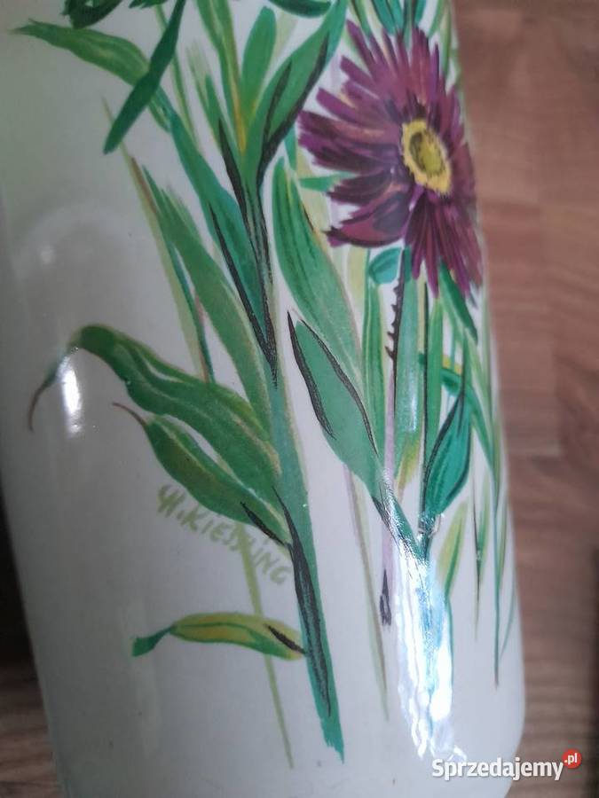 Wazon Jasba Keramik wys 25 kolekcjonerski Kostrzyn nad Odrą