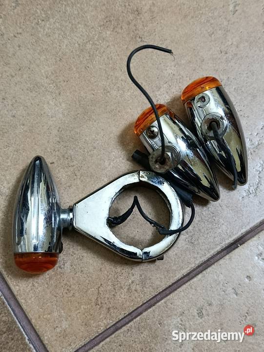 Custom Harley Yamaha Bonnet kierunkowskazy Motoryzacja Koprzywnica