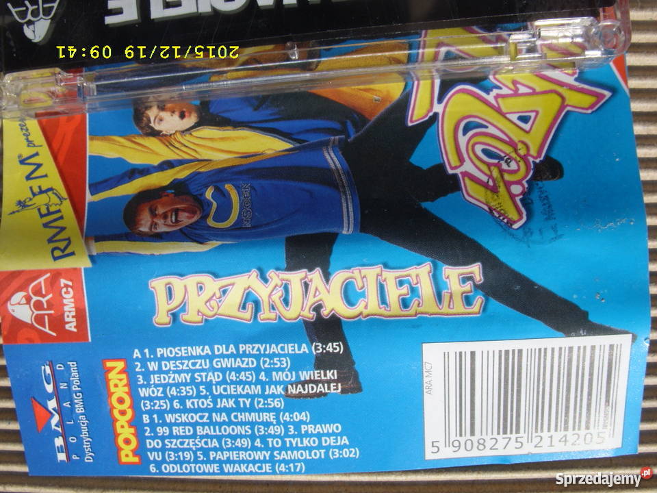 ROCK kaseta PRZYJACIELEPIOSENKA dolnośląskie