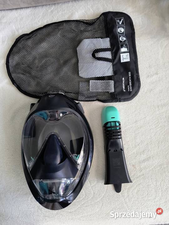 Maska do snorkelingu Decathlon Easybreath 900 do Nurkowanie Łódź