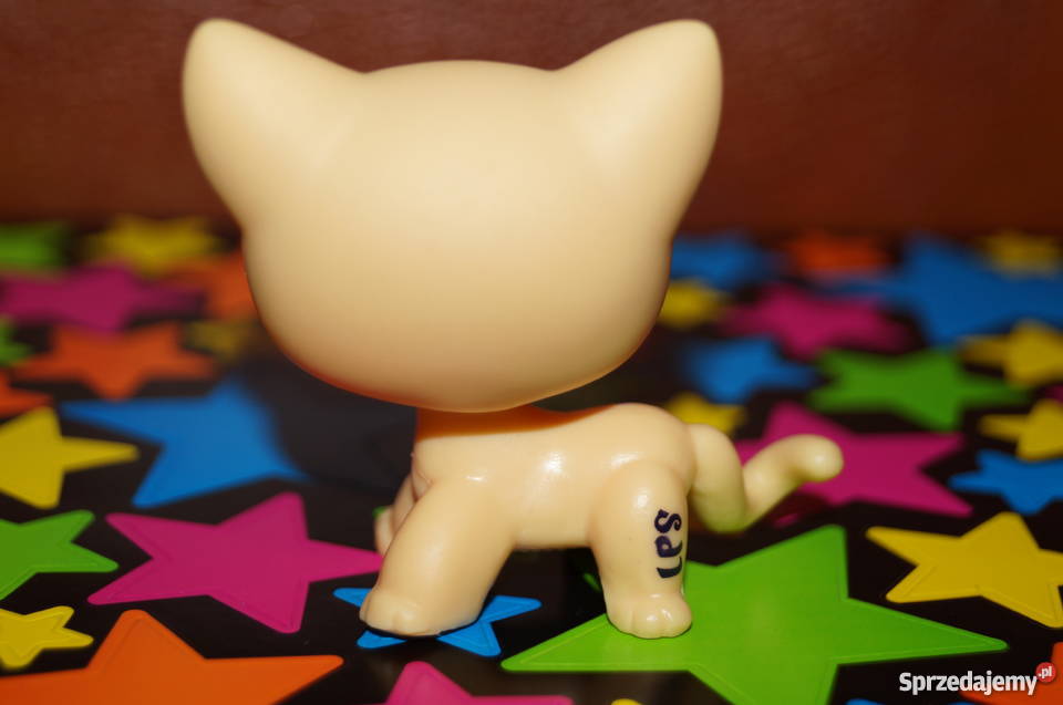 LPS shorthair UNIKAT 1962 Littlest Pet Shop kot Figurki