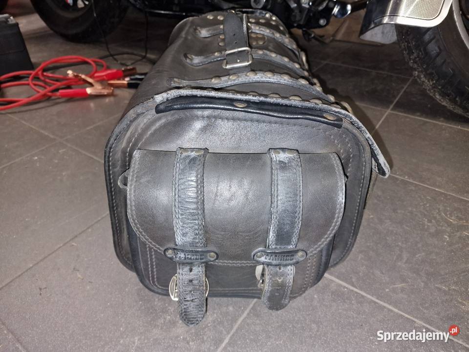 Kufer centralny skórzany motocyklowy Wałbrzych