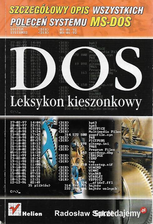 DOS Leksykon kieszonkowy R Sokół Książki naukowe i popularnonaukowe Puławy