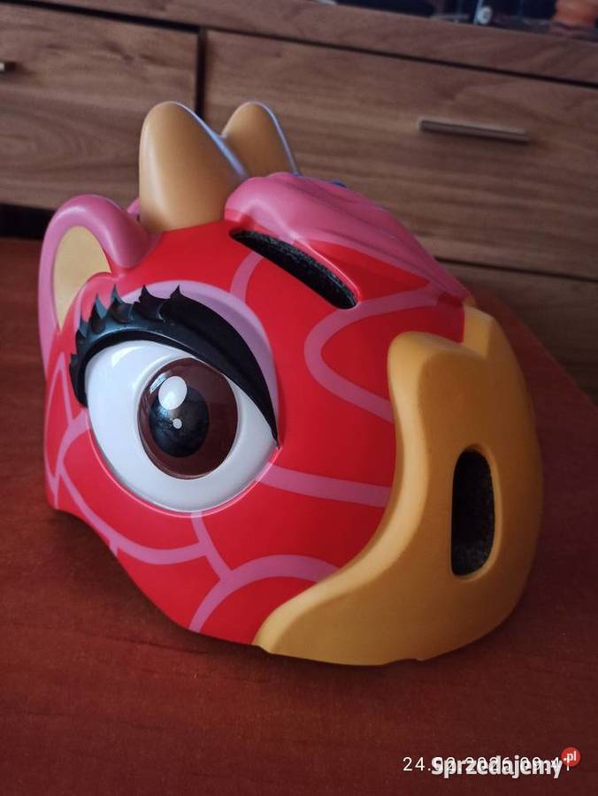 Kask rowerowy dziecięcy 4955 Żyrafa zachodniopomorskie Koszalin sprzedam
