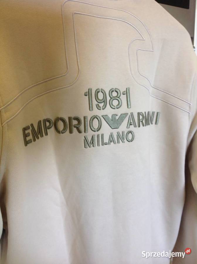 Bluza Męska EMPORIO ARMANI XL NOWA Armani Odzież codzienna Odzież i bielizna męska Nowa Sól