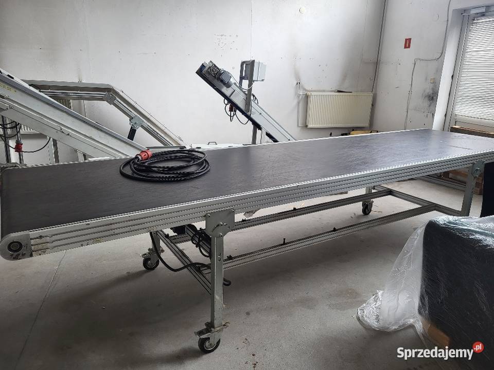 Taśmociąg prosty przenośnik taśmowy 400 x 100 Białogard