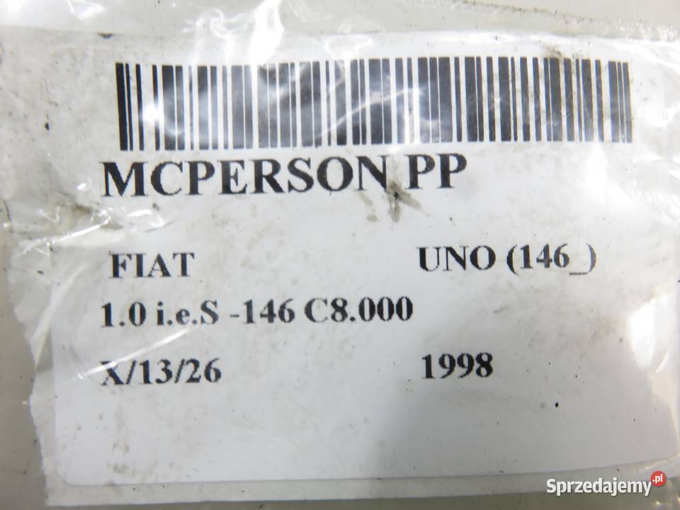 MCPERSON PRAWY PRZEDNI FORD FOCUS MK2 II 16