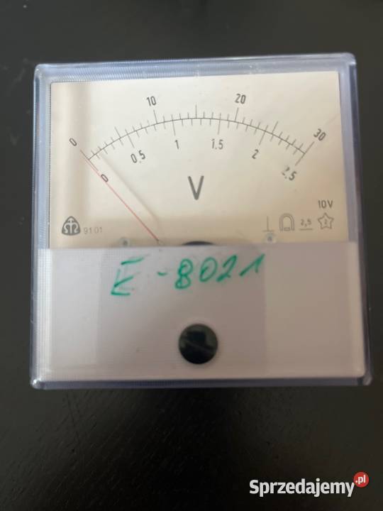 Woltomierz analogowy tablicowy 30v mazowieckie Serock sprzedam