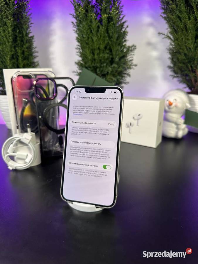 iPhone 14 128GB Bateria 100 Stan Idealny Pudełko Warszawa