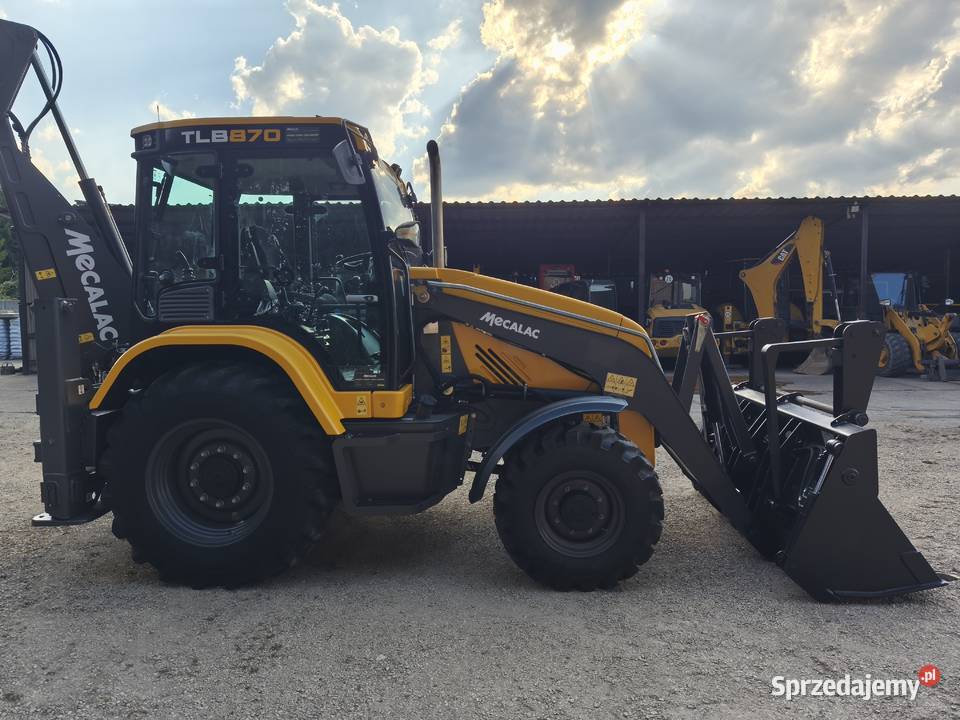 MECALAC TLB 870 krajowa 2800 mtg śląskie Konopiska