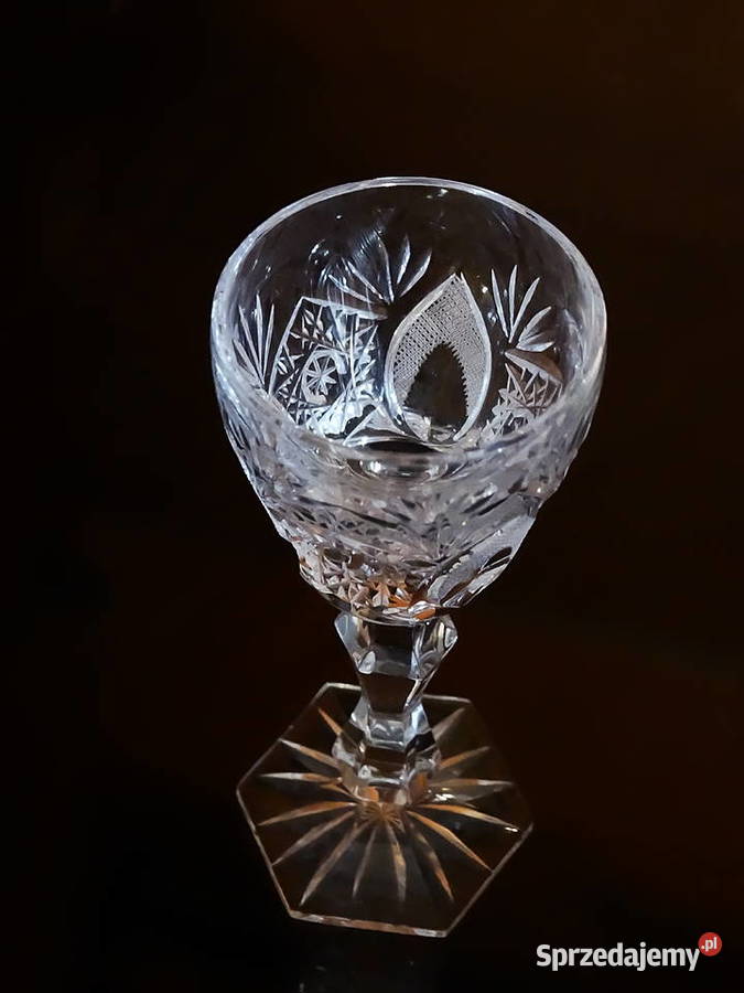 Kryształowe kieliszki do serwowania alkoholi Biłgoraj