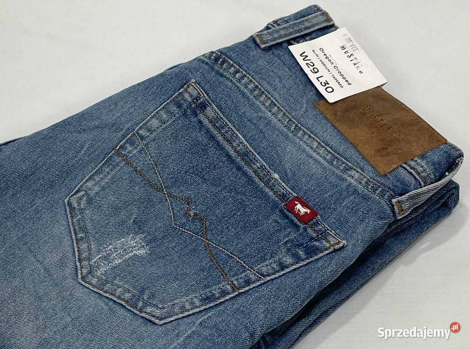 Spodnie męskie jeansy Mustang Oregon Cropped 434 Łódź