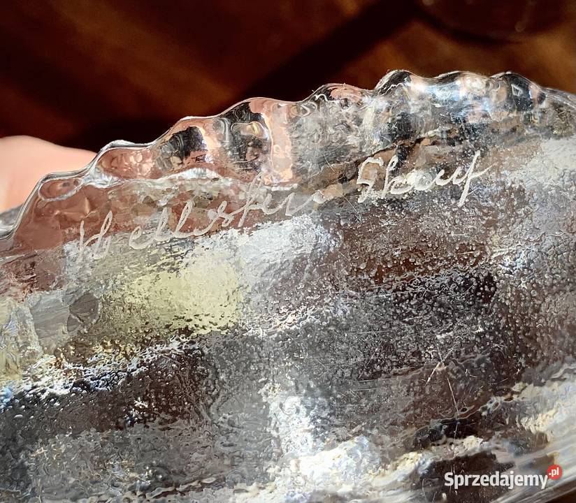 Przycisk do papieru figurka duża sowa Skruf sprzedam