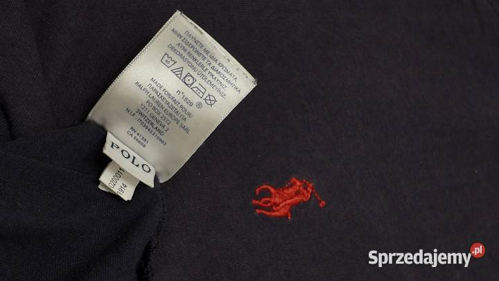 Męska koszulka Polo Ralph Lauren o kroju Custom Rozmiar M Odzież codzienna Łódź